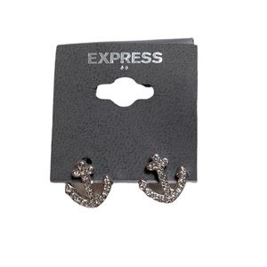 Express Fashion Anchor Earrings